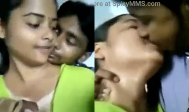 Horny GF and BF Kissing XXX Video