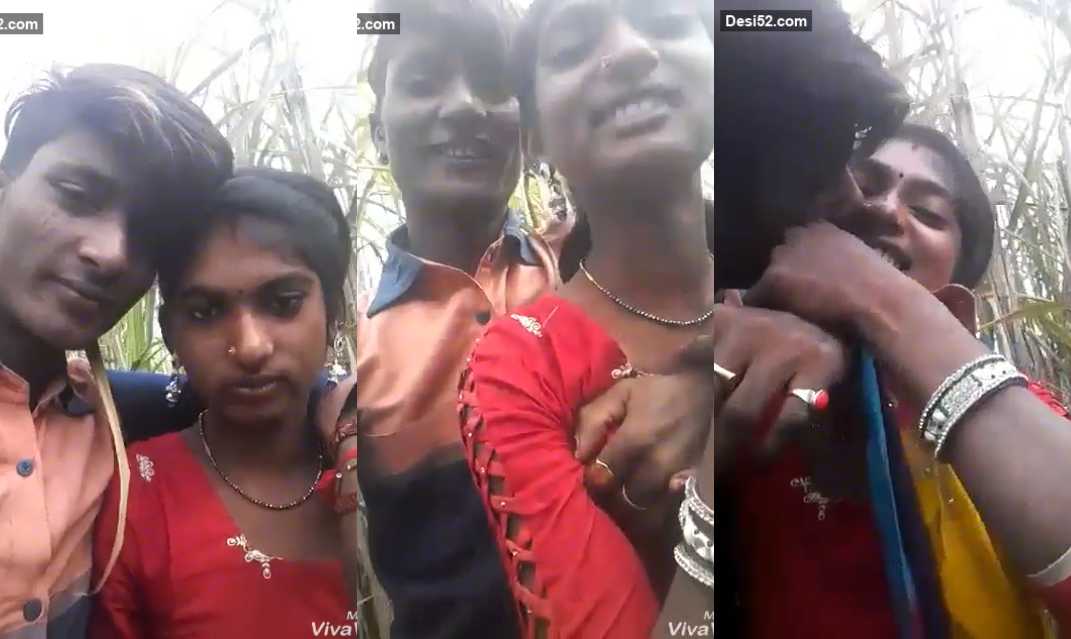 Local Village BF GF kissing in Jungle XXX Video