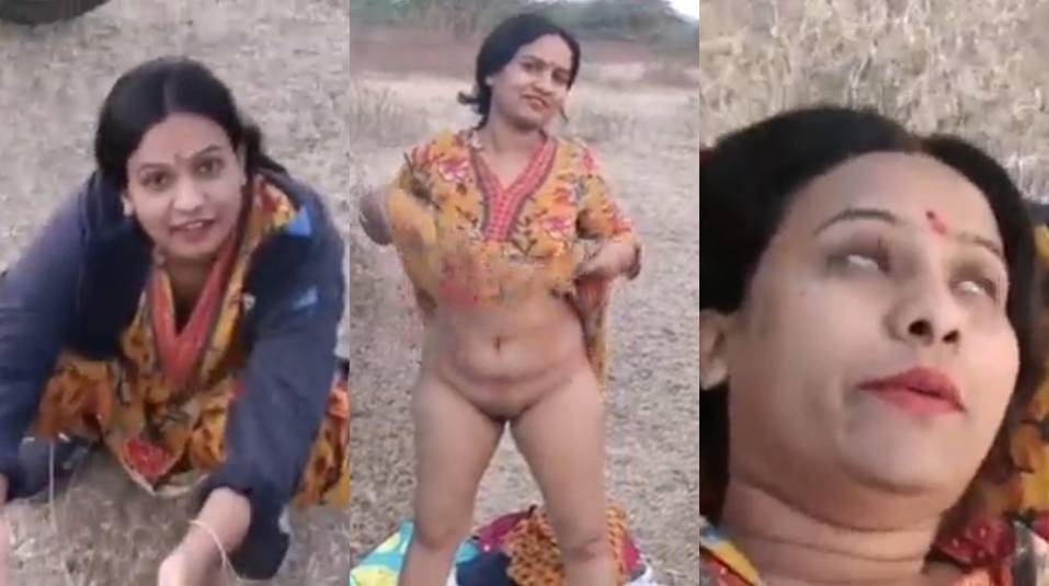 Outdoor Desi Village Bhabhi Sex Viral MMS Video