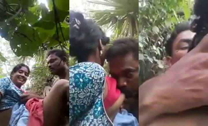 Village Bhabi Fucking in Jungle and making porn video