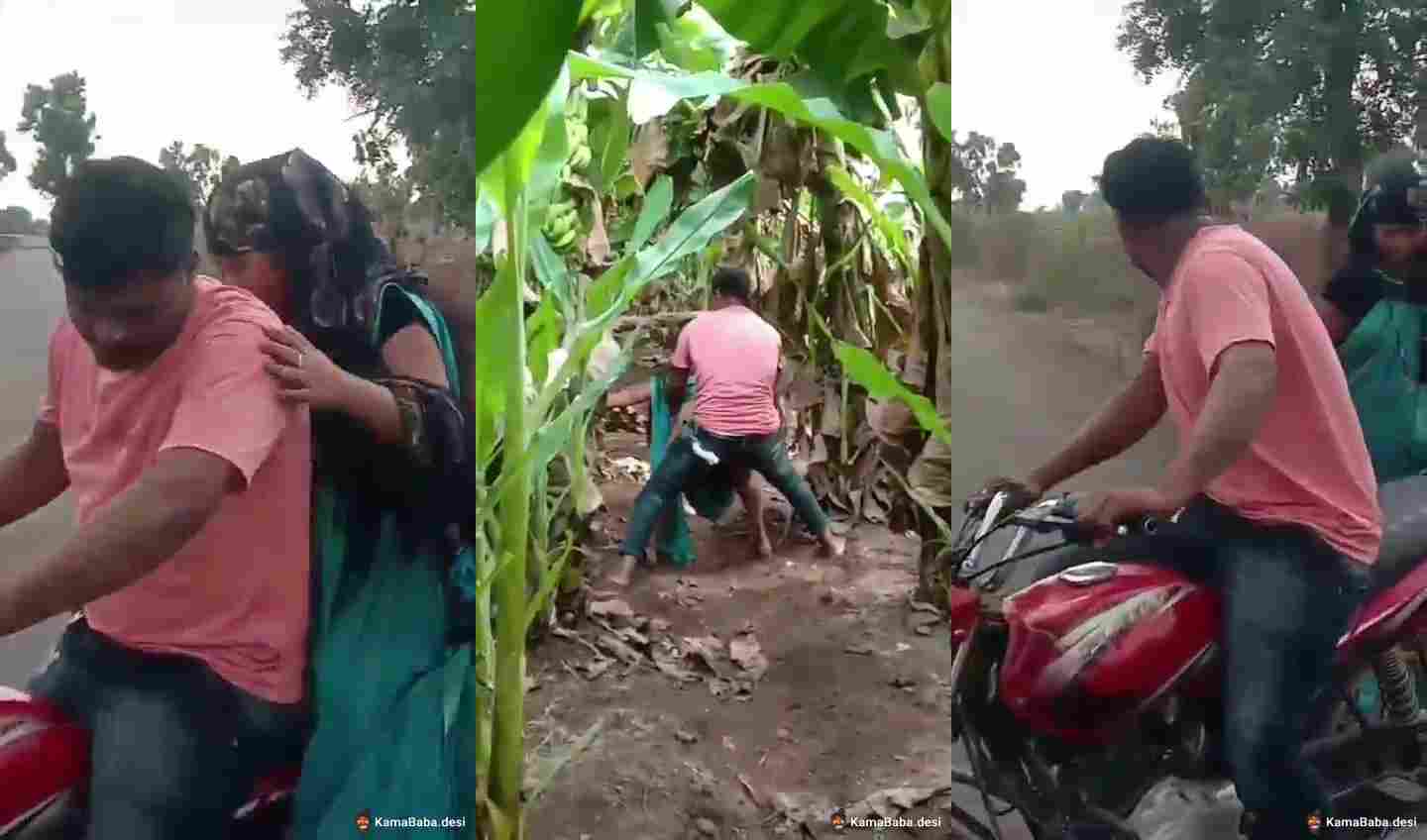 Desi Couple Sex inside Banana Jungle XXX Video