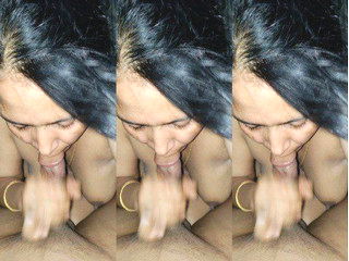 Sexy Desi Bhabhi Blowjob