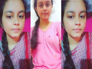 Cute Desi Girl Shows Boobs