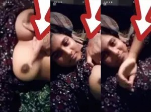 Desi Girl Shows Boobs on VC