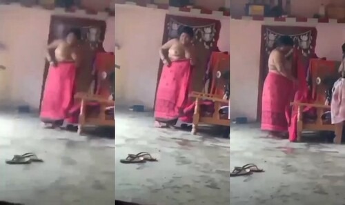 Desi BBW Bhabhi Wearing Cloths