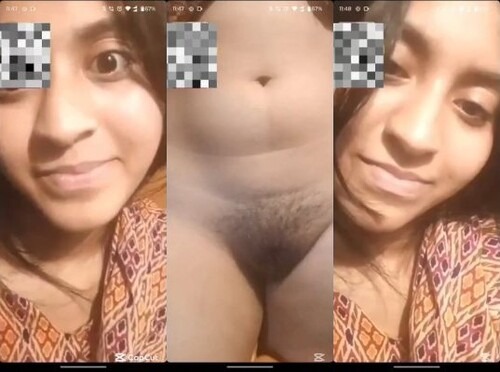 Cute Desi Girl Shows Her Pussy
