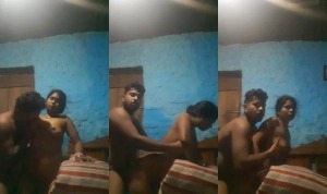 Desi Vlg Cpl Standing Fucking