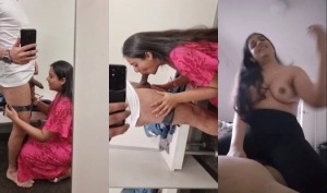 Sexy Desi Wife Blowjob and Ridding Dick