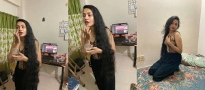 Sexy Desi Girl Shows Nude Body and Blowjob Part 3