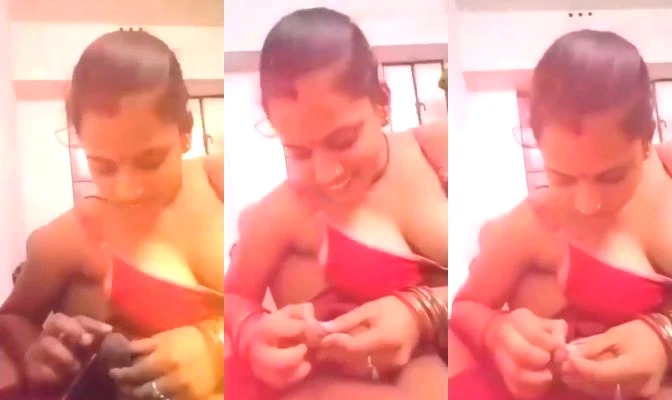 Shy Desi Wife Blowjob